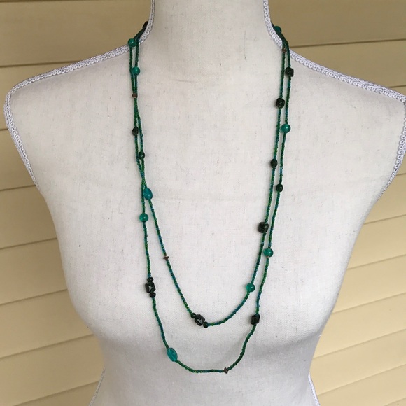 Long Beaded Necklace - Picture 2 of 4